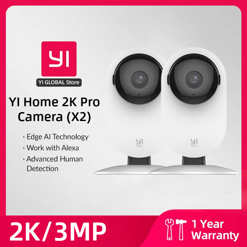 Eufy Camera E220 - YI Pro 2K Wifi-Heimkamera, 2/4-teiliges Kit,