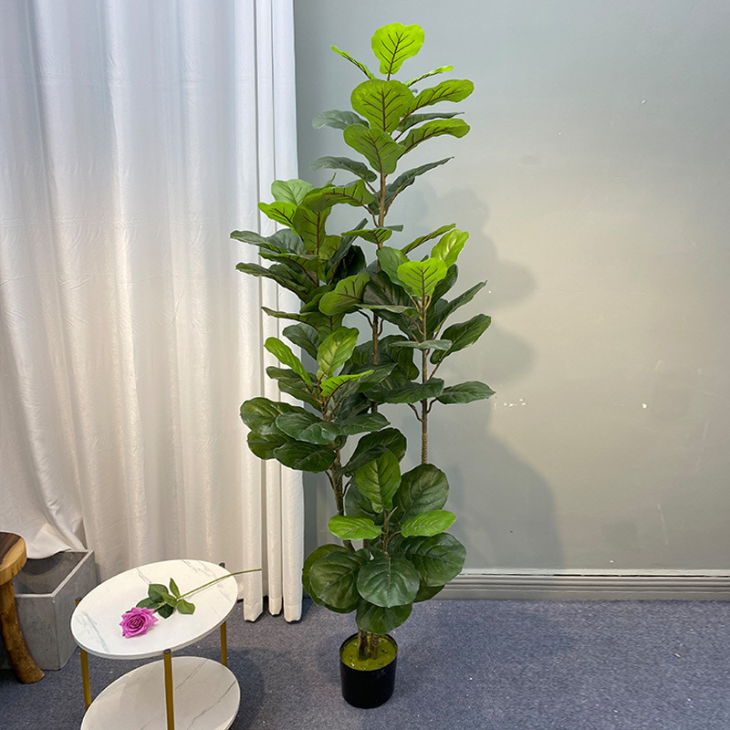 Ficus Lyrata Tree - 59in großen Ficus baum künstliche Pflanzen