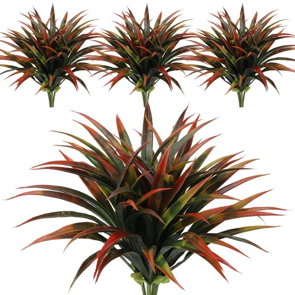 Spider Plant Hanging - Landschaftsgestaltung 42cm Künstliche Orchideenblätter Simulierte Plastik-Kunstpflanzen
