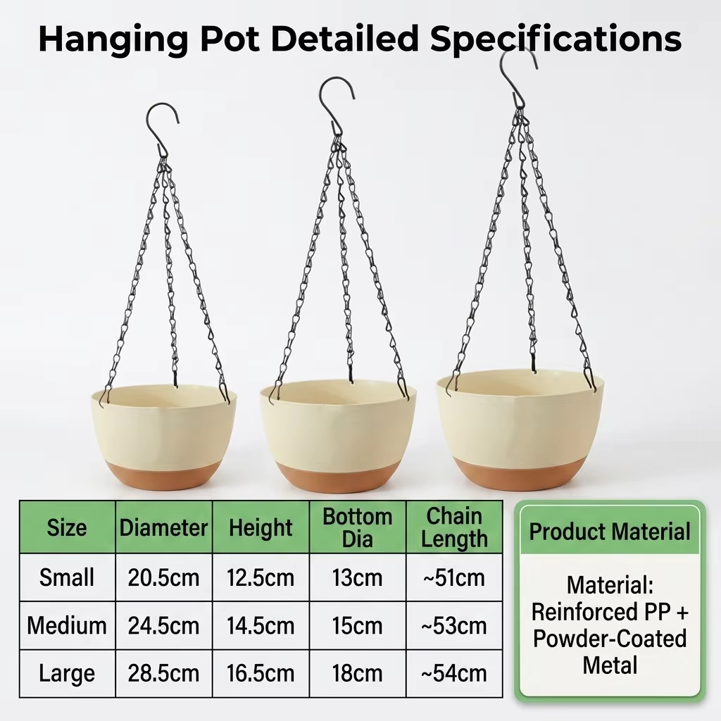 Moderne Zweifarbige Hängende B – Spider Plant Hanging Bewertung und Preis